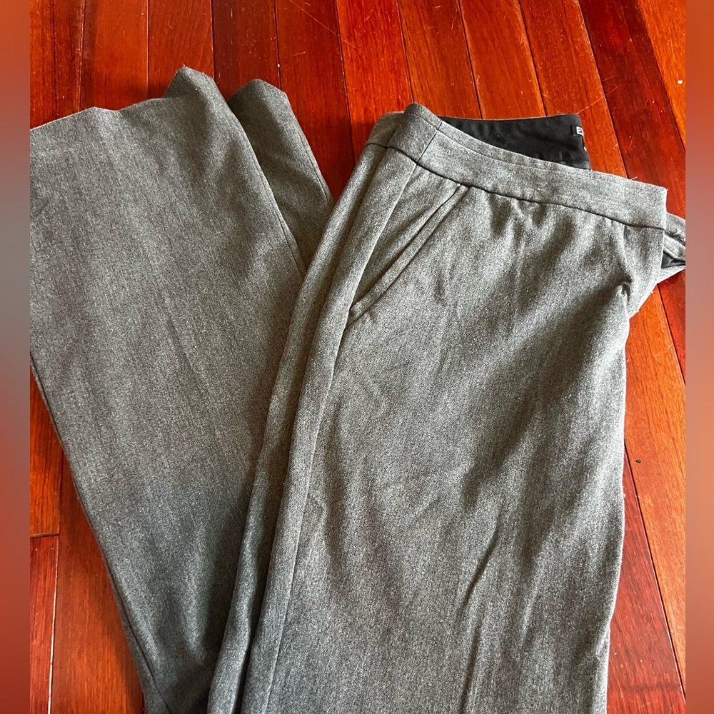 Dark gray Express Columnist pants